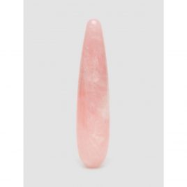 Le Wand Rose Quartz Crystal Dildo Set