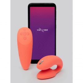 We-Vibe Chorus App and Remote Controlled Rechargeable Couple's Vibrator