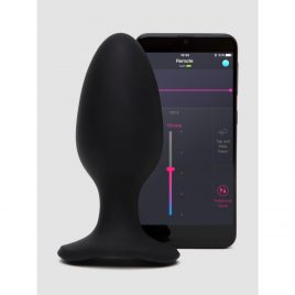 Lovense Hush 2 Large App Controlled Rechargeable Vibrating Butt Plug 5 Inch
