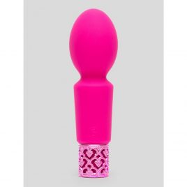 Royal Gems Brilliant Rechargeable Silicone Wand Vibrator