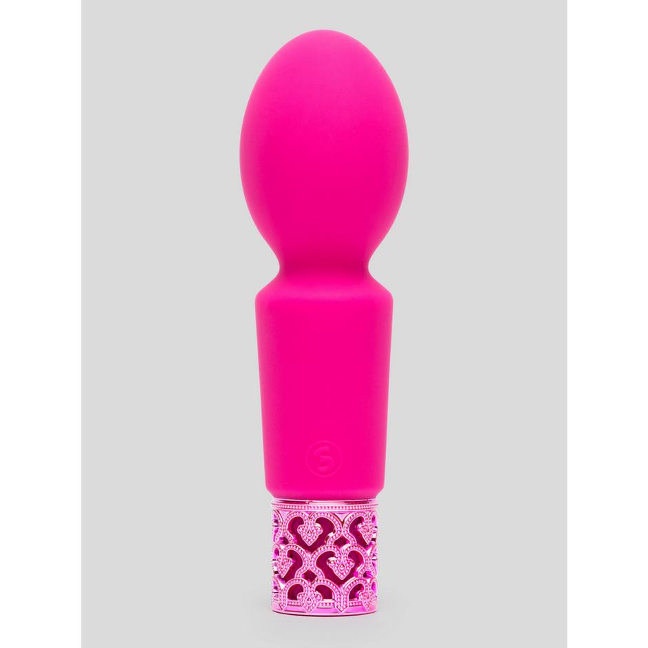 Royal Gems Brilliant Rechargeable Silicone Wand Vibrator