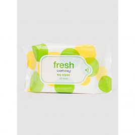 Lovehoney Fresh Biodegradable Sex Toy Wipes (25 Count)