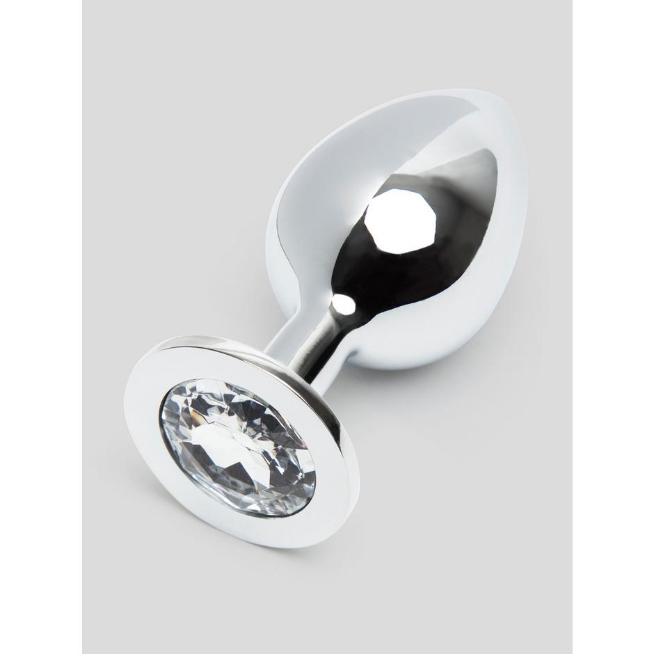 Lovehoney Jeweled Aluminum Large Butt Plug 3.5 Inch