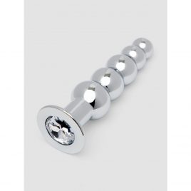 Lovehoney Power Jewel Beaded Aluminum Jeweled Butt Plug 5 inch