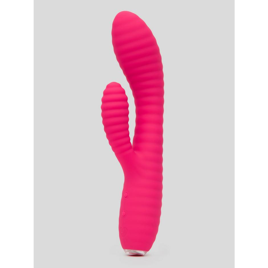 Lovehoney Ripple Rabbit Rechargeable Silicone Ribbed Rabbit Vibrator