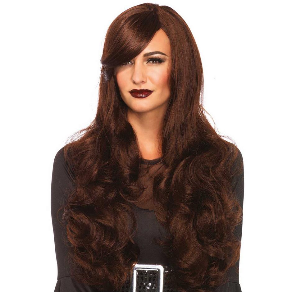 Leg Avenue Brunette Long Wavy Wig