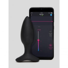 Lovense Hush 2 Small App Controlled Rechargeable Vibrating Butt Plug 4 Inch