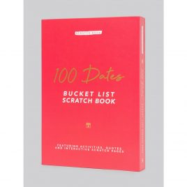 100 Dates Bucket List Scratch Book for Couples