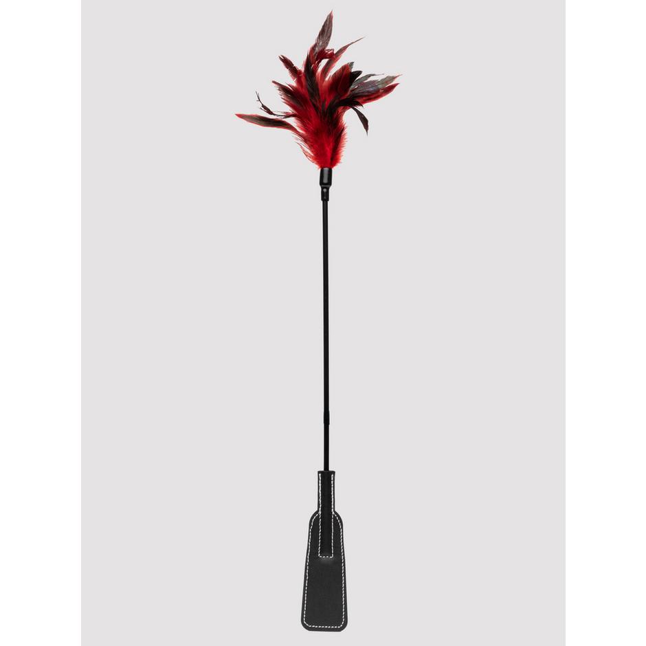 Sex & Mischief 2-in-1 Feather Tickler Riding Crop