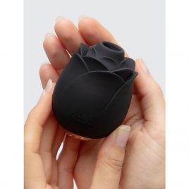 Fifty Shades of Grey Black Rose Silicone Clitoral Suction Stimulator