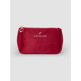 High on Love Red Velvet Bag