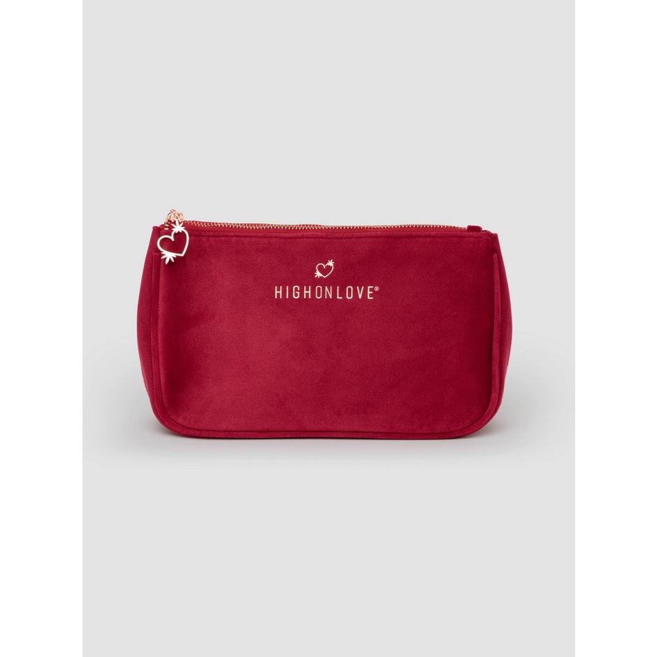 High on Love Red Velvet Bag