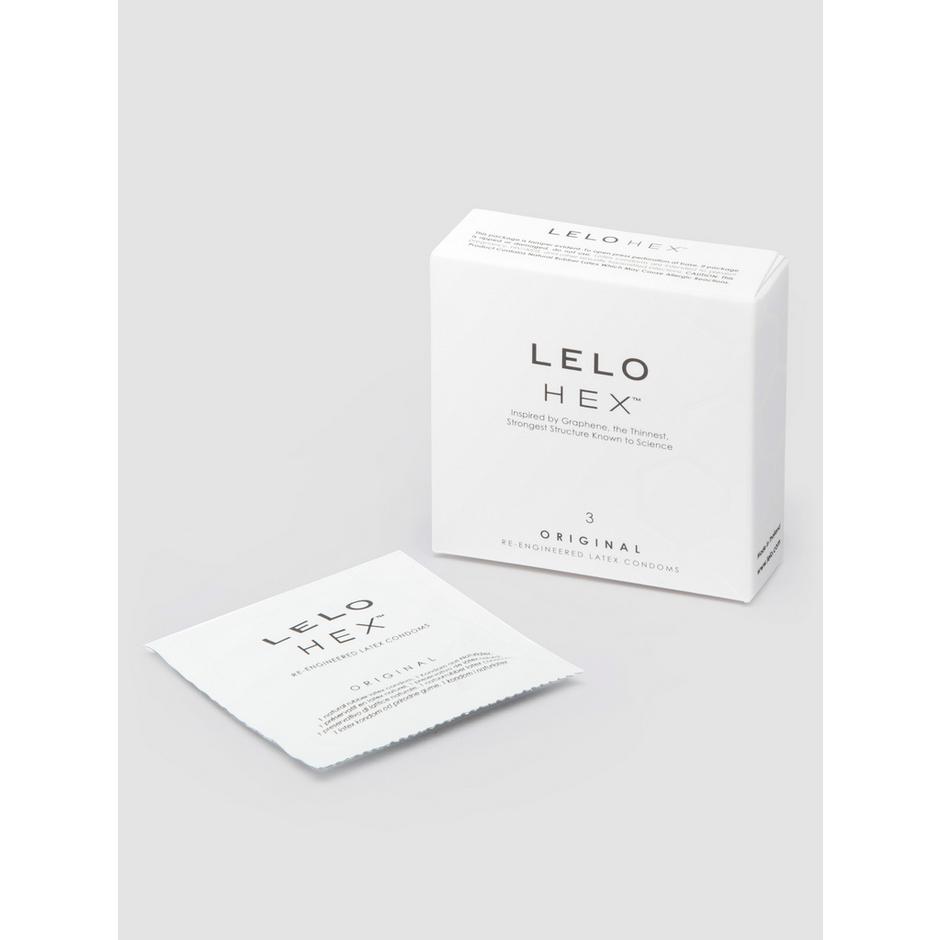 Lelo HEX™ Latex Condoms (3 Count)