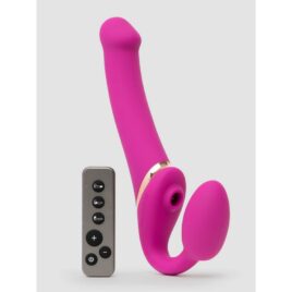 Strap-On-Me Licking Remote Control Vibrating Strapless Strap-On