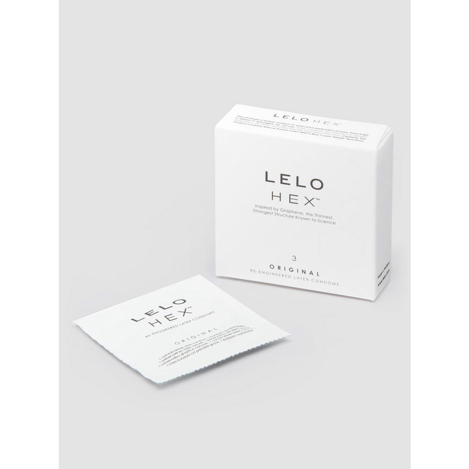 Lelo HEXâ„¢ Latex Condoms (3 Count)
