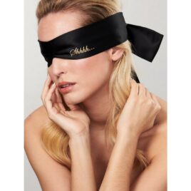 Bijoux Indiscrets Shhhh... Tie Satin Blindfold