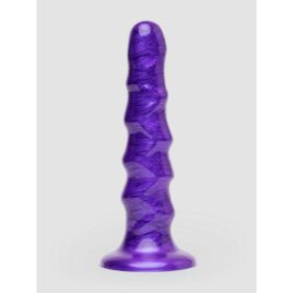 Lovehoney New Wave Metallic Wavy Textured Dildo 6.5 Inch