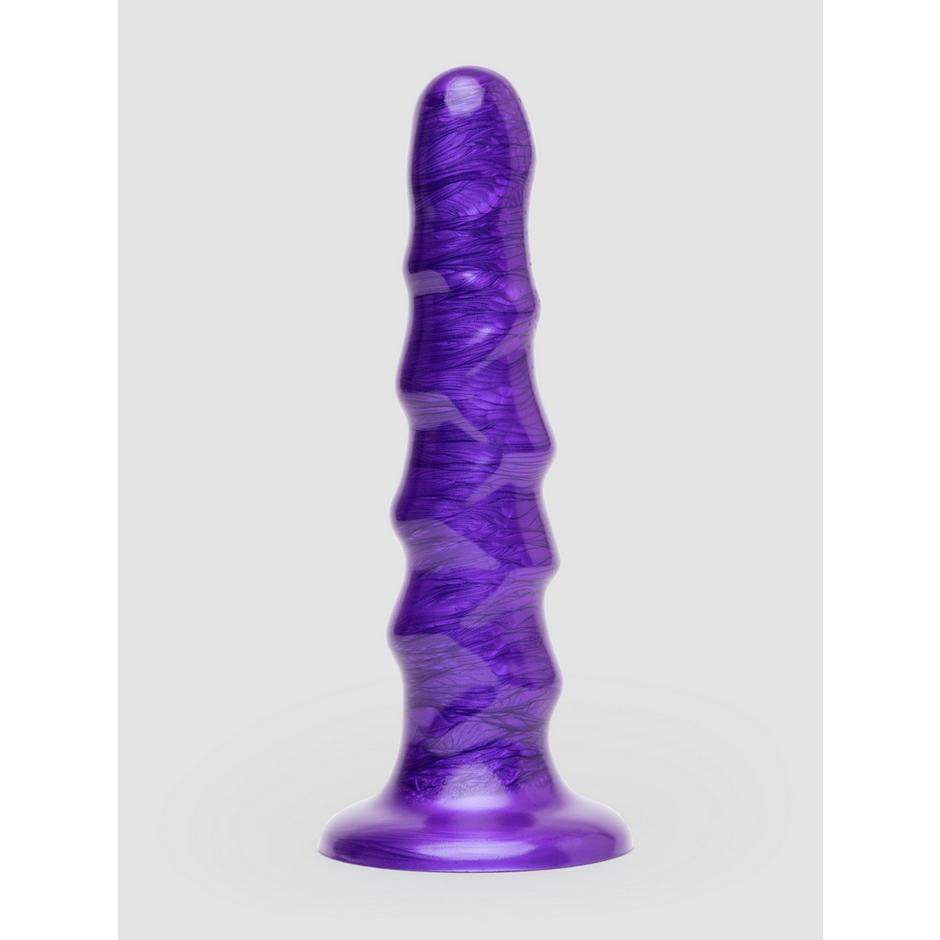 Lovehoney New Wave Metallic Wavy Textured Dildo 6.5 Inch