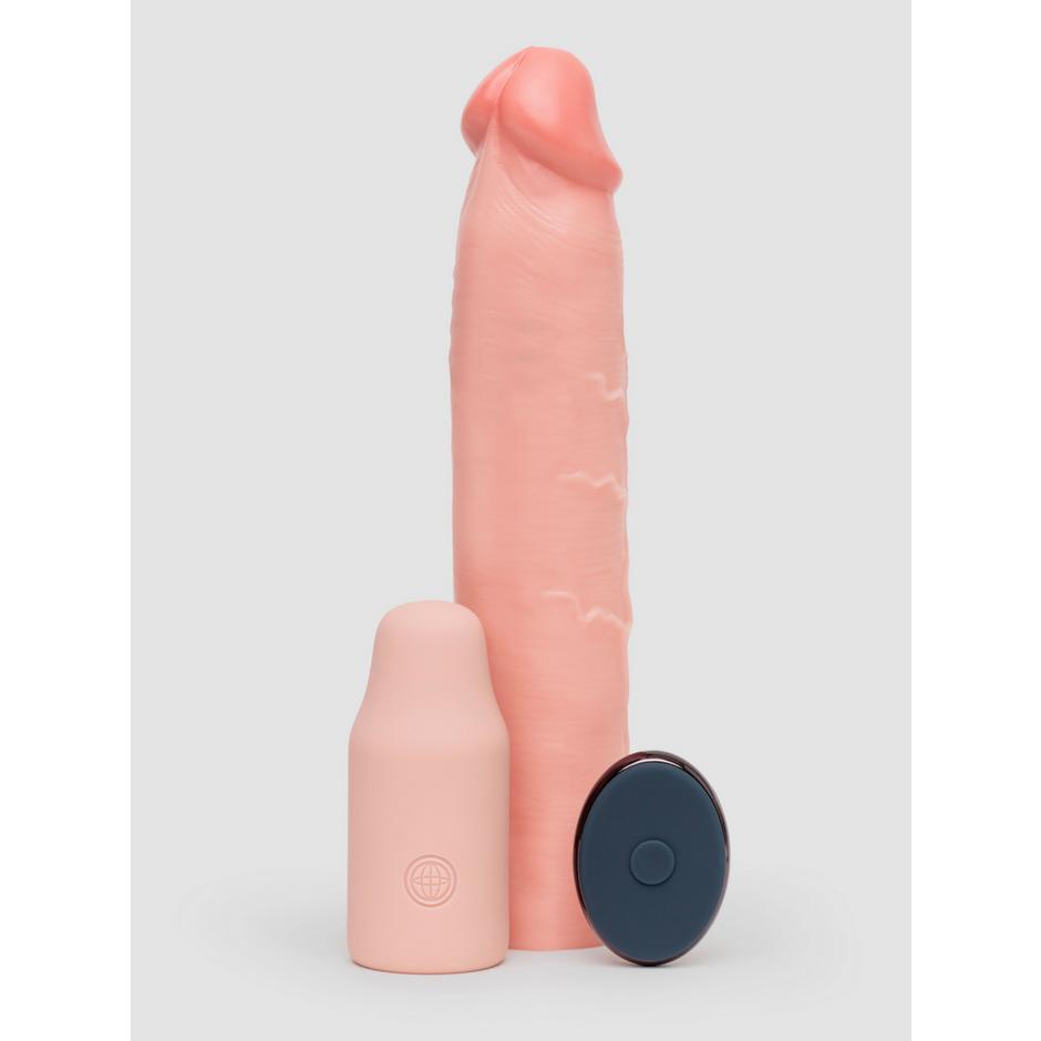 Fantasy X-Tensions 3 Extra Inches Extra Girthy Remote Control Silicone Penis Extender