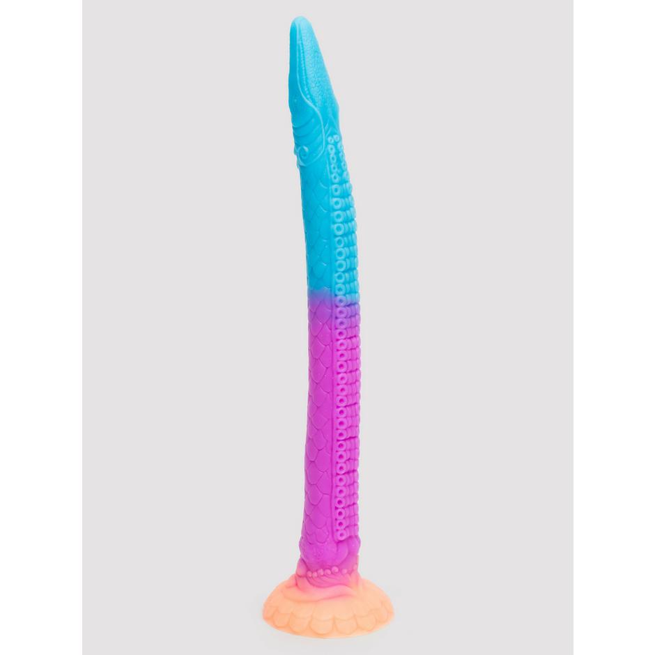 Fantasy Makara Glow-In-The-Dark Scaly Dragon Dildo 18 Inch